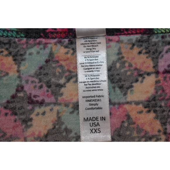 LuluRoe Multi Color Mini Dress XXS - Picture 4 of 5